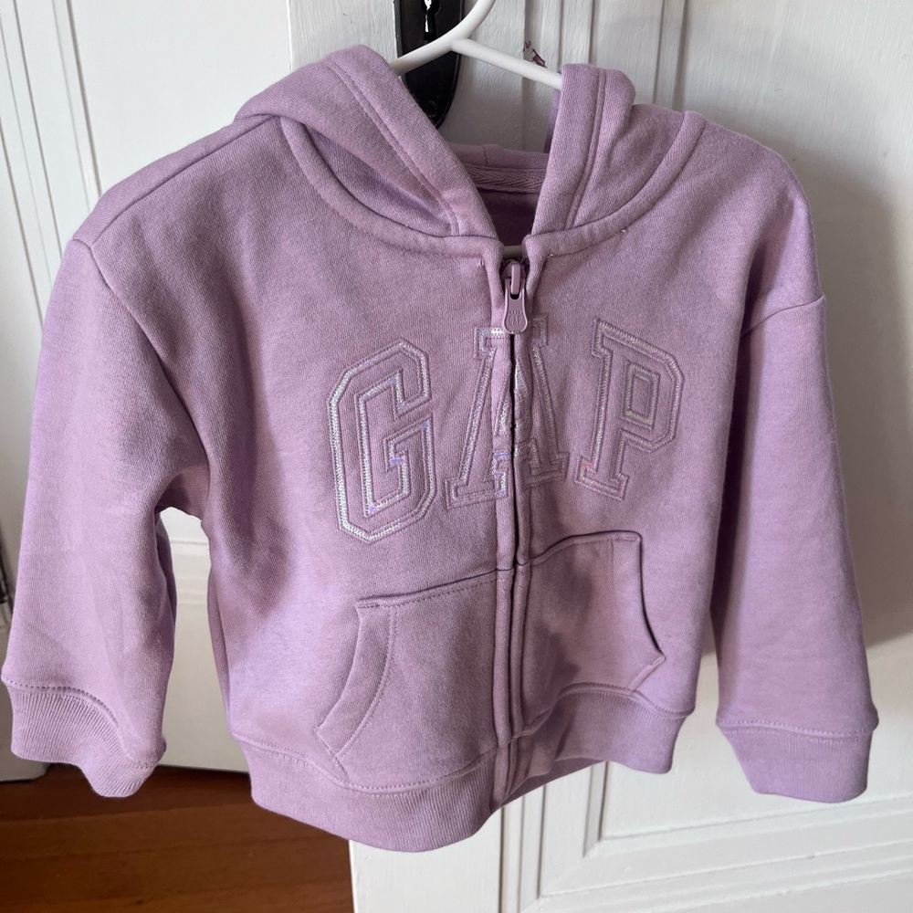 BabyGap light purple 2T hoodie - brand new with tags!!!